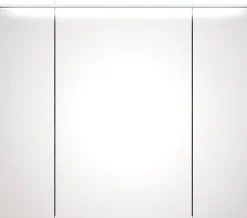 Saphir Badmöbel-Set »Balto Sprint 2-teilig, Mineralmarmor-Waschtisch mit LED-Spiegelschrank« 2 Stk. tlg.