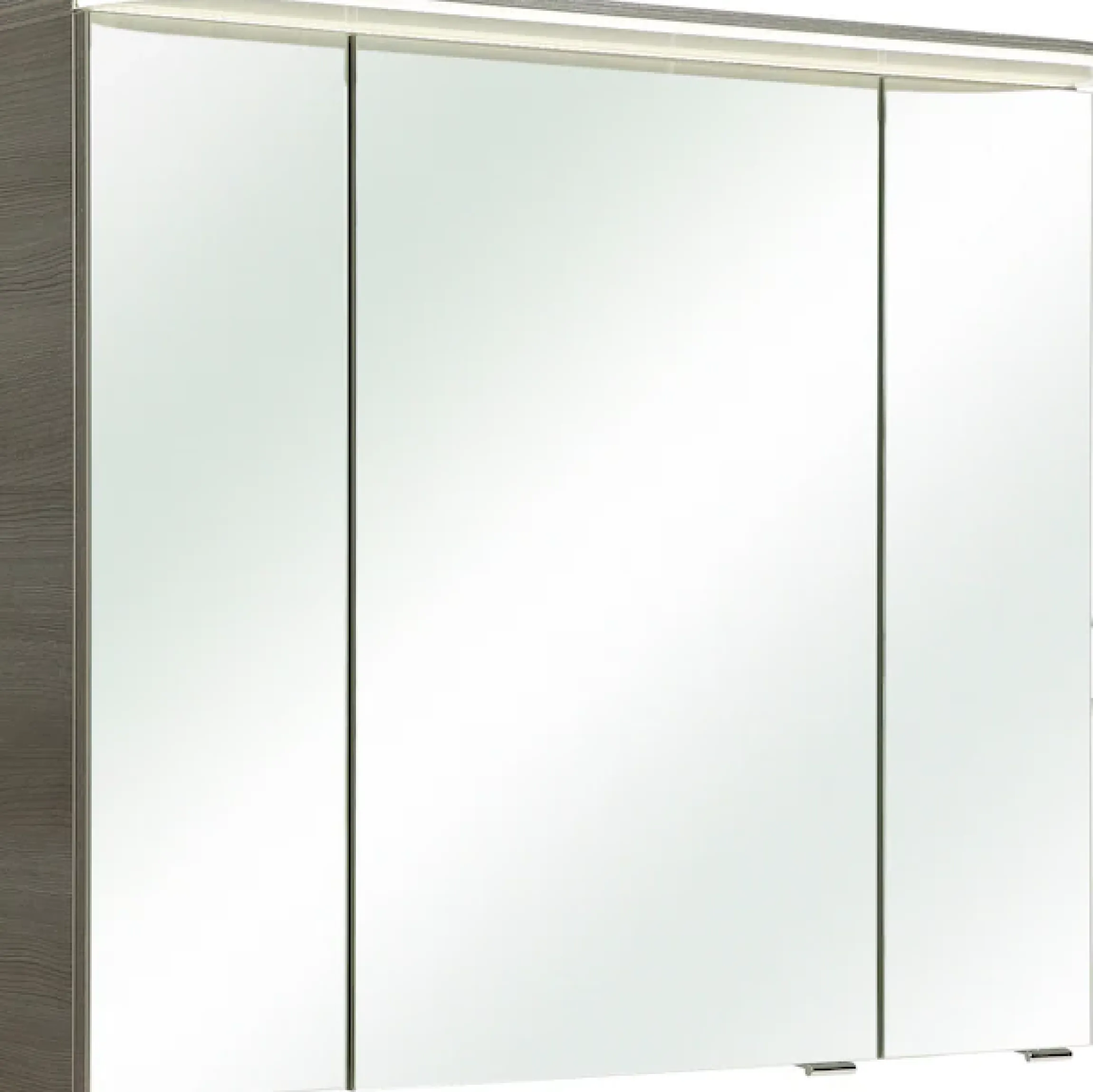 Saphir Badmöbel-Set »Balto Sprint 2-teilig, Mineralmarmor-Waschtisch mit LED-Spiegelschrank« 2 Stk. tlg.