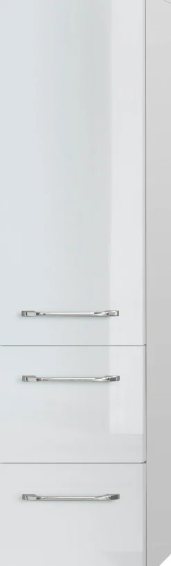 Saphir Badmöbel-Set »Balto Sprint 3-teilig, Mineralmarmor-Waschtisch mit LED-Spiegelschrank« 4 Stk. tlg.