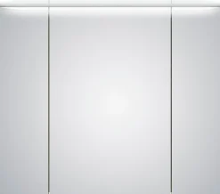 Saphir Badmöbel-Set »Balto Sprint 3-teilig, Mineralmarmor-Waschtisch mit LED-Spiegelschrank« 4 Stk. tlg.