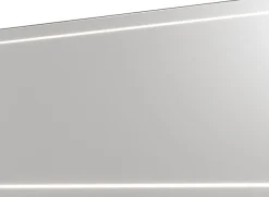 Saphir Badmöbel-Set »Balto 2-teilig Mineralmarmor-Waschtisch mit LED-Spiegel, 123 cm breit« 2 Stk. tlg.