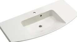 Saphir Badmöbel-Set »Cassca Sprint Waschtisch-Set Mineralmarmor-Waschtisch mit Unterschrank« 1 Stk. tlg.
