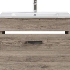 Saphir Badmöbel-Set »Keramikwaschtisch mit Waschtischunterschrank« Set, 2 Stk. tlg.