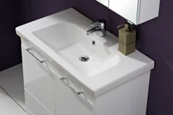 Saphir Badmöbel-Set »Keramikwaschtisch mit Waschtischunterschrank« Set, 2 Stk. tlg.