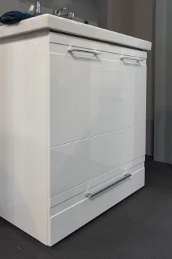 Saphir Badmöbel-Set »Keramikwaschtisch mit Waschtischunterschrank« Set, 2 Stk. tlg.