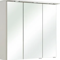 Saphir Badmöbel-Set »Keramikwaschtisch, Waschtischunterschrank und Spiegelschrank« Set, 3 Stk. tlg.