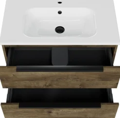 Saphir Badmöbel-Set »Mineralmarmor-Waschtisch mit Waschtischunterschrank« 2 Stk. tlg.