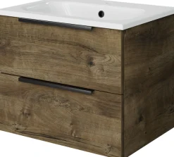Saphir Badmöbel-Set »Mineralmarmor-Waschtisch mit Waschtischunterschrank« 2 Stk. tlg.