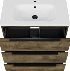 Saphir Badmöbel-Set »Mineralmarmor-Waschtisch mit Waschtischunterschrank« 2 Stk. tlg.