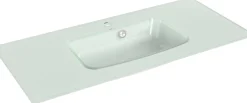Saphir Badmöbel-Set »Quickset 945 Glas-Waschtisch mit Unterschrank, 99 cm breit, Waschplatz« 1 Stk. tlg.