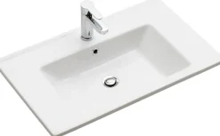 Saphir Badmöbel-Set »Quickset 945 Keramik-Waschtisch mit Unterschrank, 75 cm breit« 1 Stk. tlg.
