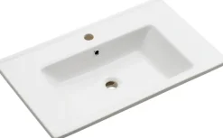 Saphir Badmöbel-Set »Quickset 945 Keramik-Waschtisch mit Unterschrank, 75 cm breit« 1 Stk. tlg.