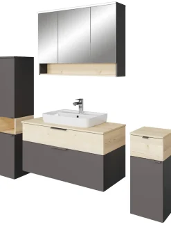 Saphir Badmöbel-Set »Quickset 394« Komplett-Set, 5 Stk. tlg.