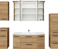 Saphir Badmöbel-Set »Quickset 318, mit Türdämpfer« 6 Stk. tlg.