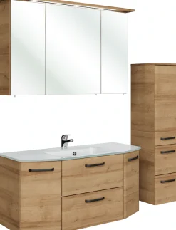 Saphir Badmöbel-Set »Quickset 318, mit Türdämpfer« 4 Stk. tlg.