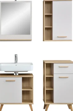 Saphir Badmöbel-Set »Quickset 966, mit Türdämpfer, Badezimmer-Set« 5 Stk. tlg.