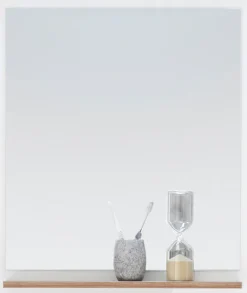 Saphir Badmöbel-Set »Quickset 2-teilig, Waschbeckenunterschrank mit LED-Spiegel« 3 Stk. tlg.