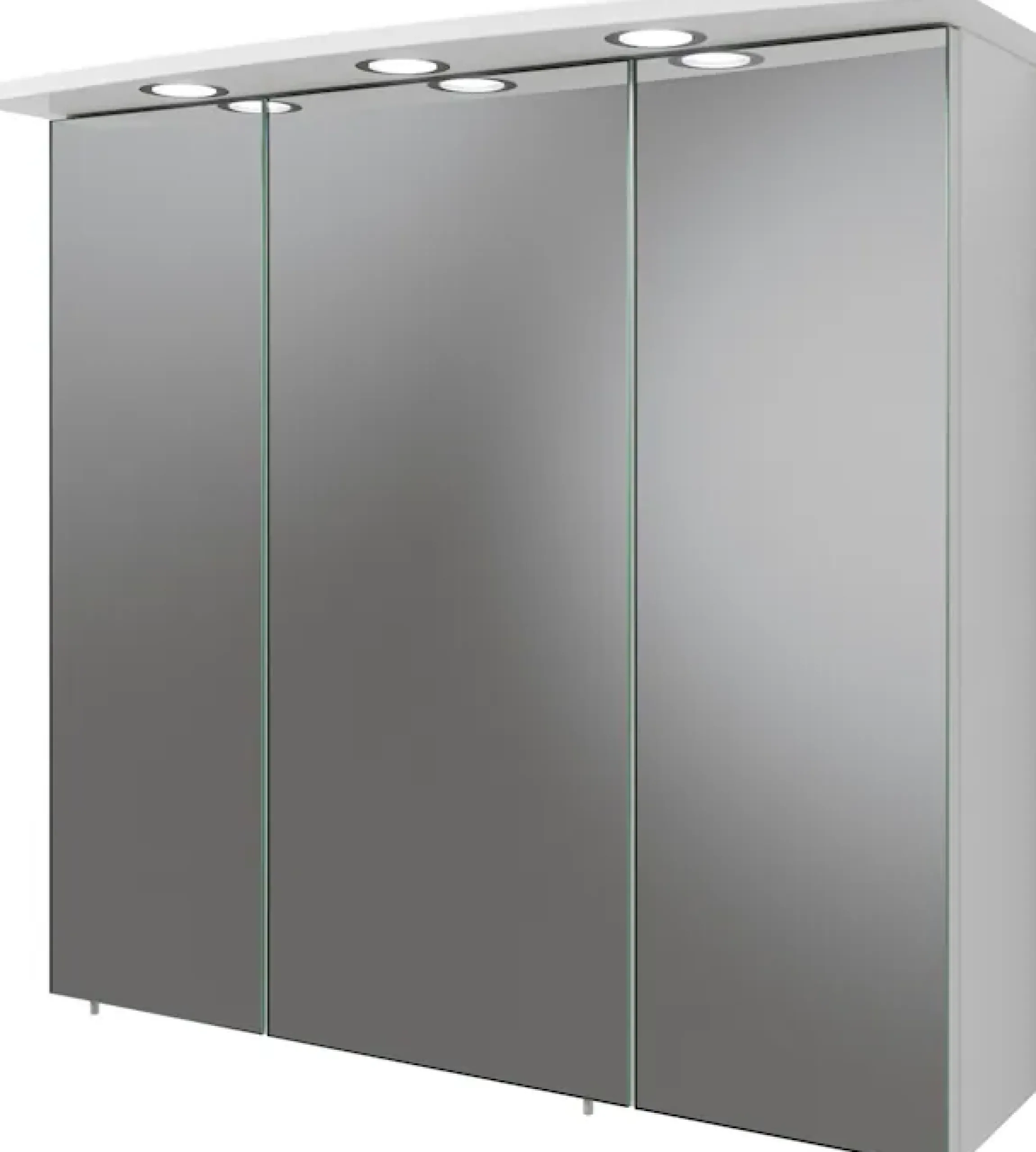 Saphir Badmöbel-Set »Quickset 316 3-teilig, Keramikwaschtisch mit LED-Spiegelschrank« 4 Stk. tlg.