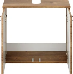 Saphir Badmöbel-Set »Quickset 943 4-teilig, Glaswaschtisch und LED-Spiegelschrank« Set, 4 Stk. tlg.