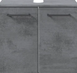 Saphir Badmöbel-Set »Quickset 945 2-teilig, Waschbeckenunterschrank mit LED-Spiegelschrank« 2 Stk. tlg.