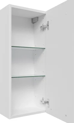 Saphir Badmöbel-Set »Quickset 316 5-teilig, inkl. Keramik-Waschtisch und LED-Spiegelschrank« Set, 5 Stk. tlg.