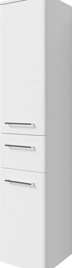 Saphir Badmöbel-Set »Quickset 316 5-teilig, inkl. Keramik-Waschtisch und LED-Spiegelschrank« Set, 5 Stk. tlg.