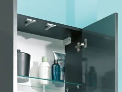 Saphir Badmöbel-Set »Quickset 311 7-teilig, Waschbeckenunterschrank und LED-Spiegelschrank« Set, 7 Stk. tlg.