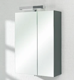 Saphir Badmöbel-Set »Quickset 311 7-teilig, Waschbeckenunterschrank und LED-Spiegelschrank« Set, 7 Stk. tlg.