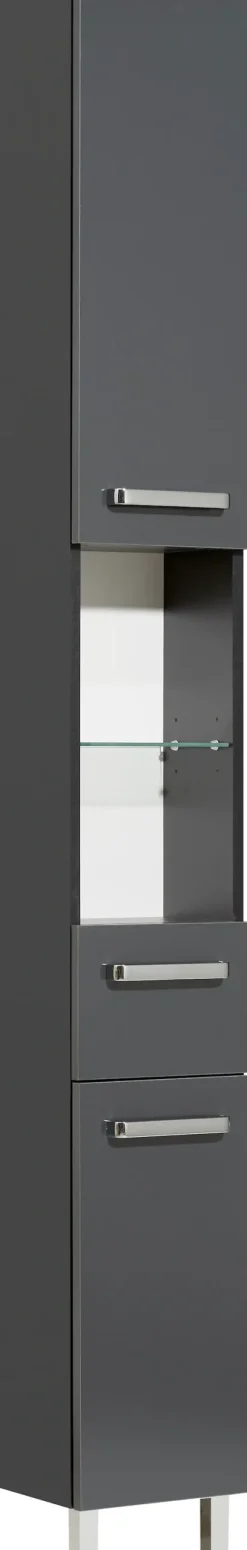 Saphir Badmöbel-Set »Quickset 311 7-teilig, Waschbeckenunterschrank und LED-Spiegelschrank« Set, 7 Stk. tlg.