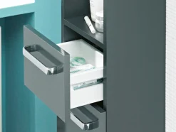 Saphir Badmöbel-Set »Quickset 311 7-teilig, Waschbeckenunterschrank und LED-Spiegelschrank« Set, 7 Stk. tlg.