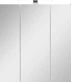 Saphir Badmöbel-Set »Quickset 945 2-teilig, Waschbeckenunterschrank mit LED-Spiegelschrank« 2 Stk. tlg.