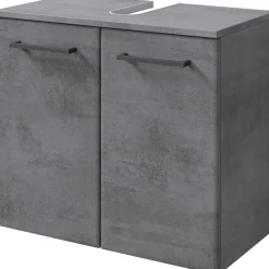 Saphir Badmöbel-Set »Quickset 945 2-teilig, Waschbeckenunterschrank mit LED-Spiegelschrank« 2 Stk. tlg.