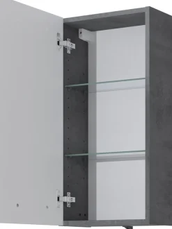 Saphir Badmöbel-Set »Quickset 945 5-teilig, Waschbeckenunterschrank mit LED-Spiegelschrank« 5 Stk. tlg.