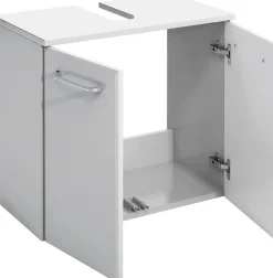 Saphir Badmöbel-Set »Quickset 341 6-teilig, Waschbeckenunterschrank und LED-Spiegelschrank« Set, 6 Stk. tlg.