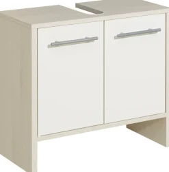 Saphir Badmöbel-Set »Quickset 350 2-teilig, mit Waschbeckenunterschrank und LED-Spiegel« Set,