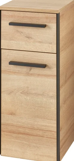Saphir Badmöbel-Set »Quickset 395 4-teilig, Waschbeckenunterschrank mit LED-Spiegelschrank« 4 Stk. tlg.