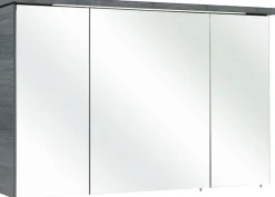 Saphir Badmöbel-Set »Quickset 3-teilig, Mineralmarmor-Waschtisch und LED-Spiegelschrank« 4 Stk. tlg.