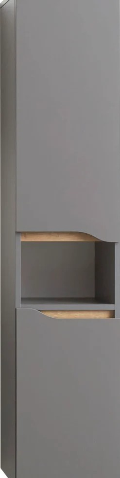 Saphir Badmöbel-Set »Quickset 5-teilig, Keramik-Aufsatzbecken mit LED-Spiegel« 8 Stk. tlg.