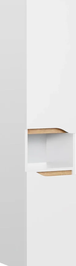 Saphir Badmöbel-Set »Quickset 5-teilig, Waschbeckenunterschrank mit LED-Spiegelschrank« 11 Stk. tlg.