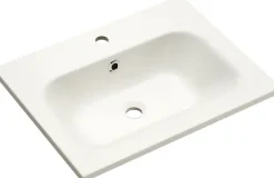 Saphir Badmöbel-Set »Quickset 2-teilig, Mineralmarmor-Waschtisch und LED-Spiegelschrank« 2 Stk. tlg.