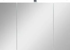 Saphir Badmöbel-Set »Quickset 945 3-teilig, Keramik-Waschtisch mit LED-Spiegelschrank« 4 Stk. tlg.