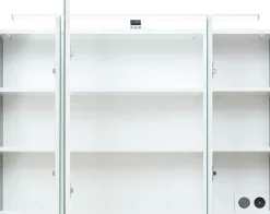 Saphir Badmöbel-Set »Quickset 945 3-teilig, Keramik-Waschtisch mit LED-Spiegelschrank« 4 Stk. tlg.