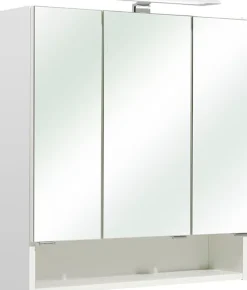 Saphir Badmöbel-Set »Quickset 953 5-teilig, Waschbeckenunterschrank und LED-Spiegelschrank« Set, 5 Stk. tlg.
