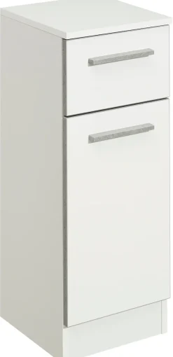 Saphir Badmöbel-Set »Quickset 953 5-teilig, Waschbeckenunterschrank und LED-Spiegelschrank« Set, 5 Stk. tlg.