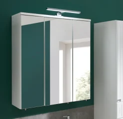 Saphir Badmöbel-Set »Quickset 955 5-teilig, Waschbeckenunterschrank und LED-Spiegelschrank« Set, 5 Stk. tlg.