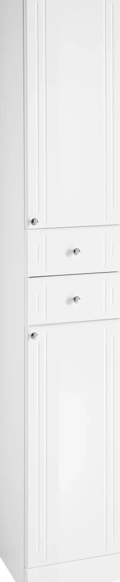 Saphir Badmöbel-Set »Quickset 955 5-teilig, Waschbeckenunterschrank und LED-Spiegelschrank« Set, 5 Stk. tlg.