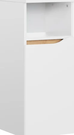 Saphir Badmöbel-Set »Quickset 4-teilig, Waschbeckenunterschrank mit LED-Spiegelschrank« 8 Stk. tlg.