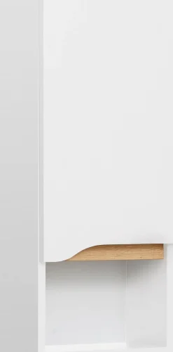 Saphir Badmöbel-Set »Quickset 4-teilig, Waschbeckenunterschrank mit LED-Spiegelschrank« 8 Stk. tlg.