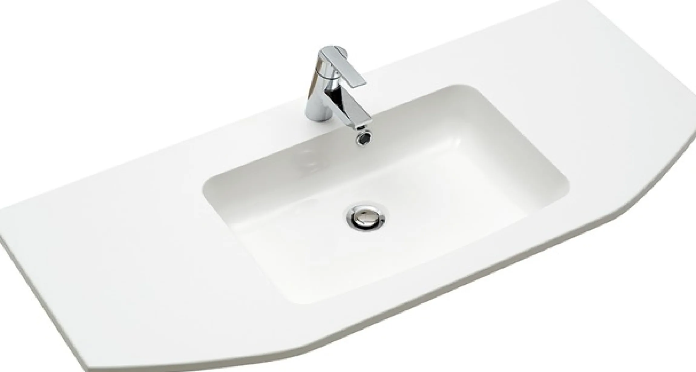 Saphir Badmöbel-Set »Quickset 327 2-teilig, Waschplatz und LED-Spiegelschrank« Set, 2 Stk. tlg.