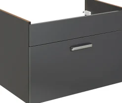 Saphir Badmöbel-Set »Quickset 2-teilig, Keramikwaschtisch mit LED-Spiegelschrank, Bad-Set« 2 Stk. tlg.